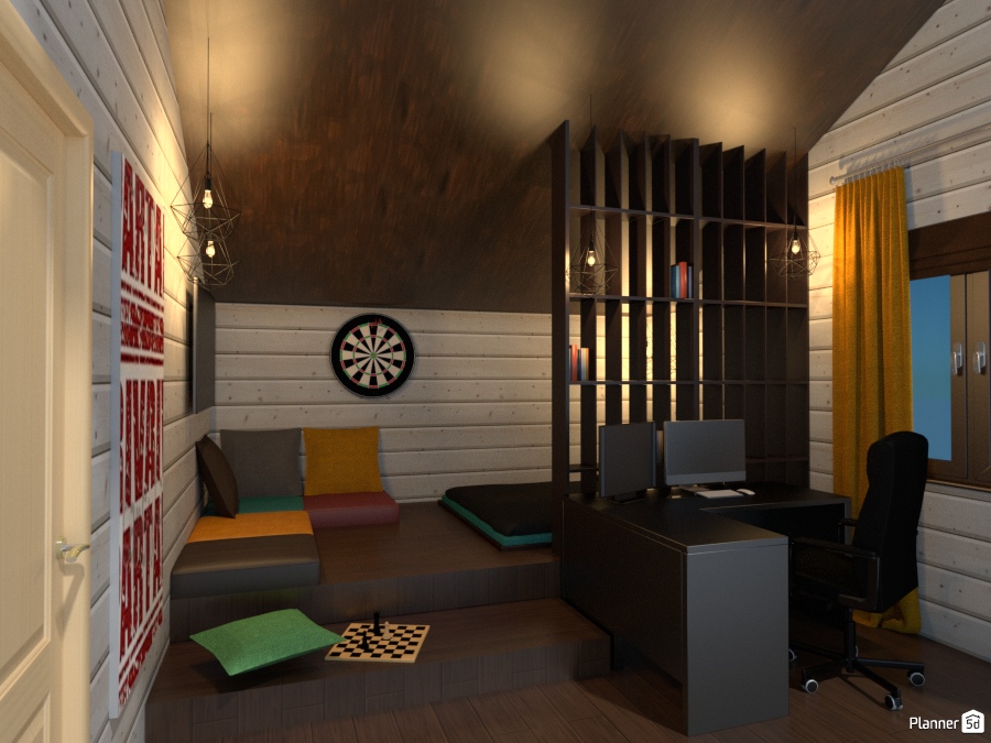 Комната молодого человека #1676109 by Ольга