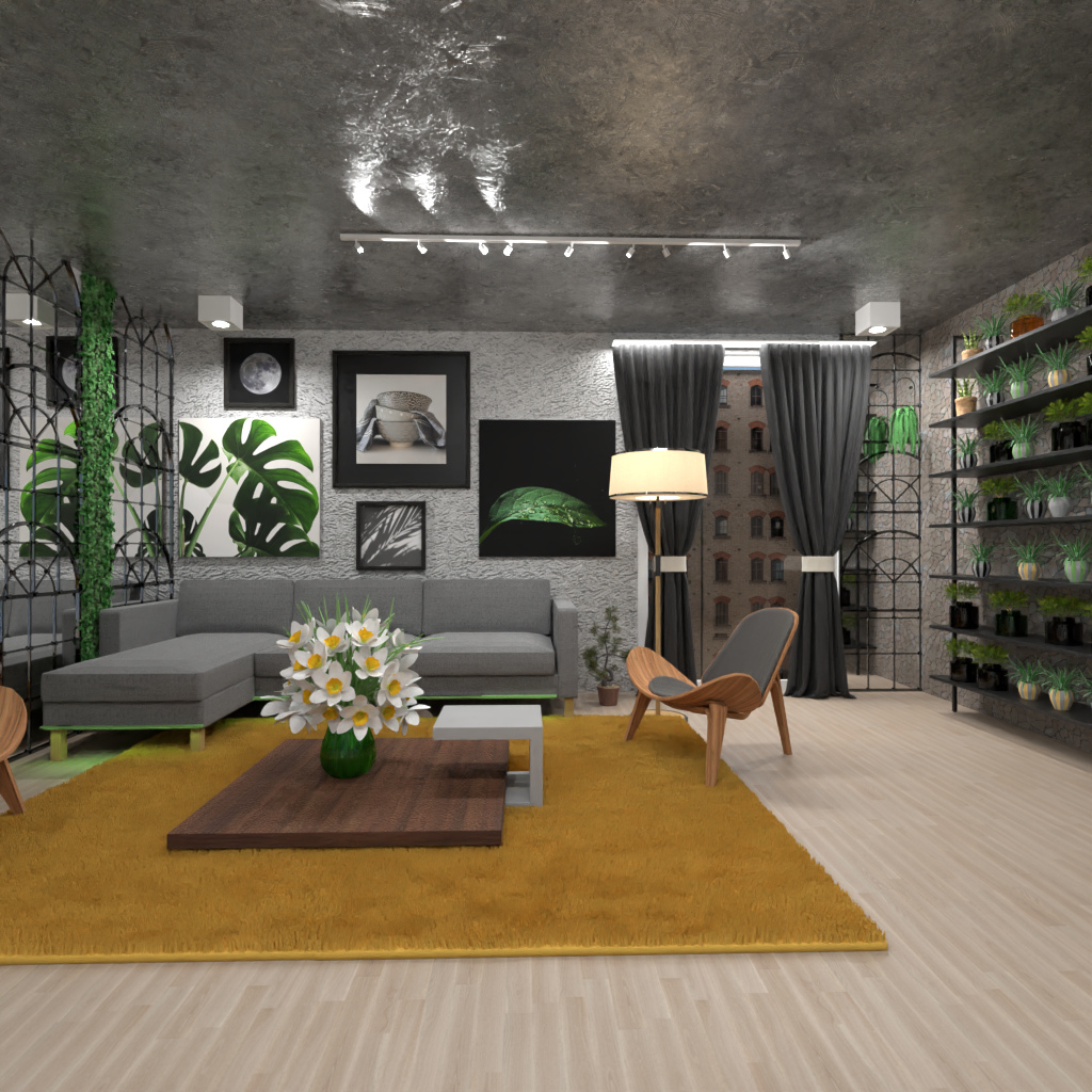 Spring Living Room #12176008 by Editors Choice