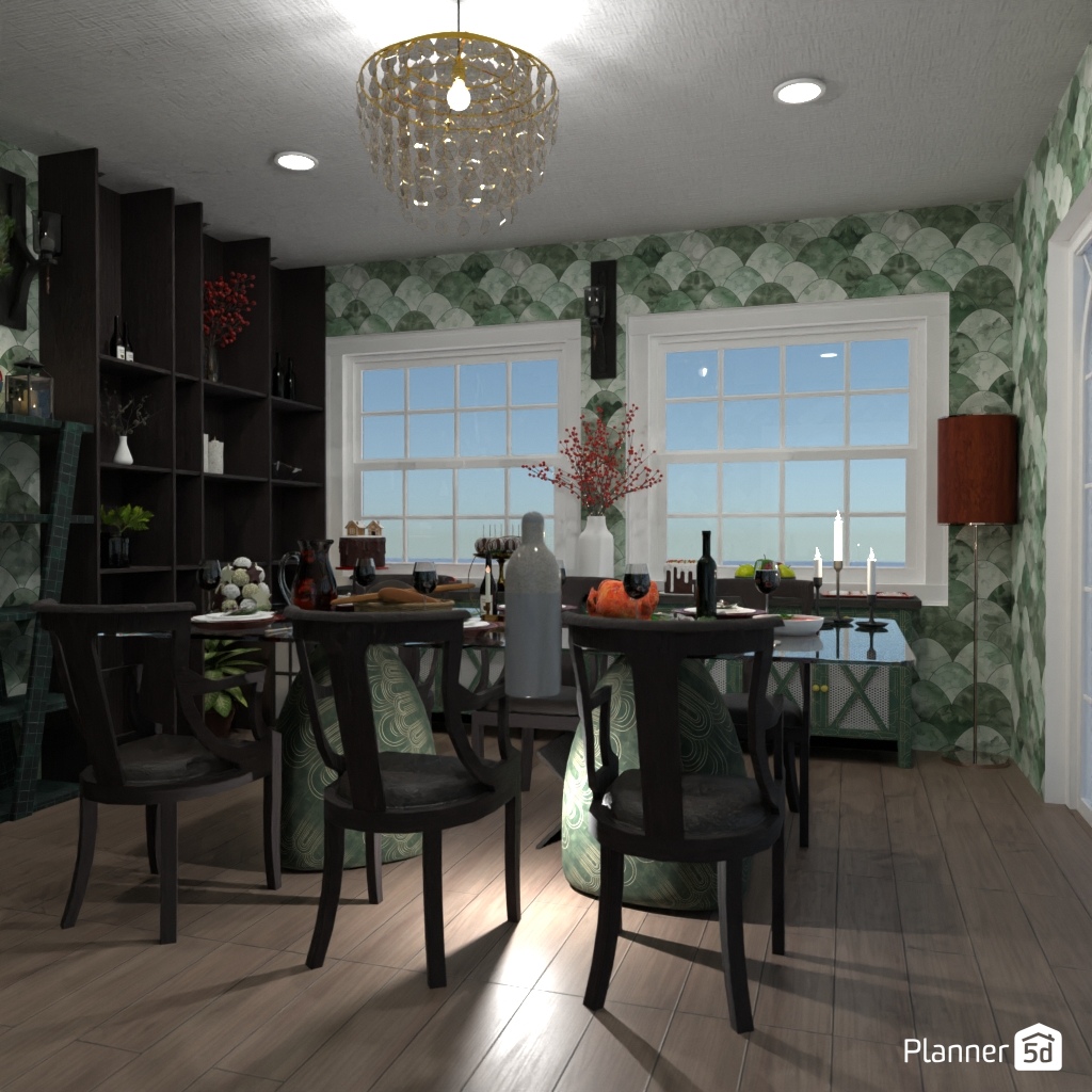 DB: Thanksgiving Day - room shell copy #23454823 by Editors Choice