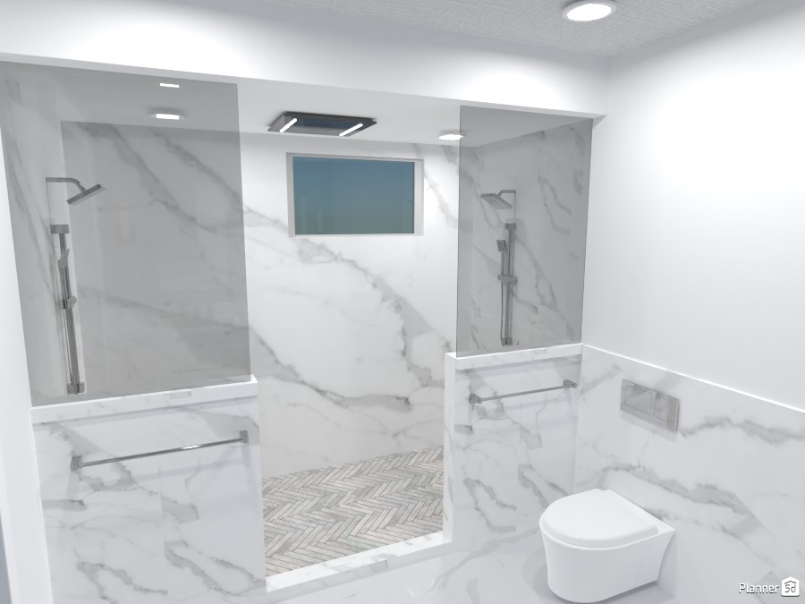 Roman Bath Modern Style Side View #4019203 by Tal B