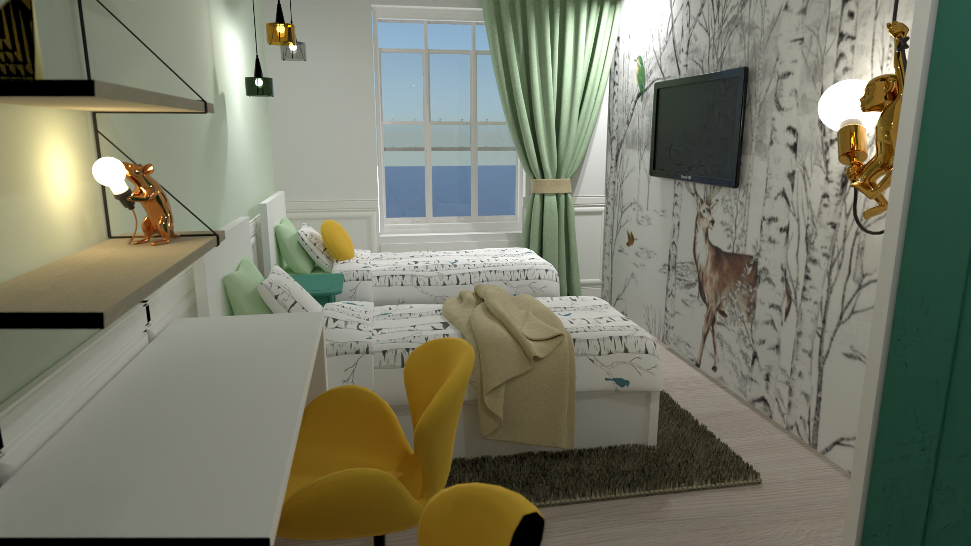 Bedroom 1 #12291787 by Tamara Jankovic