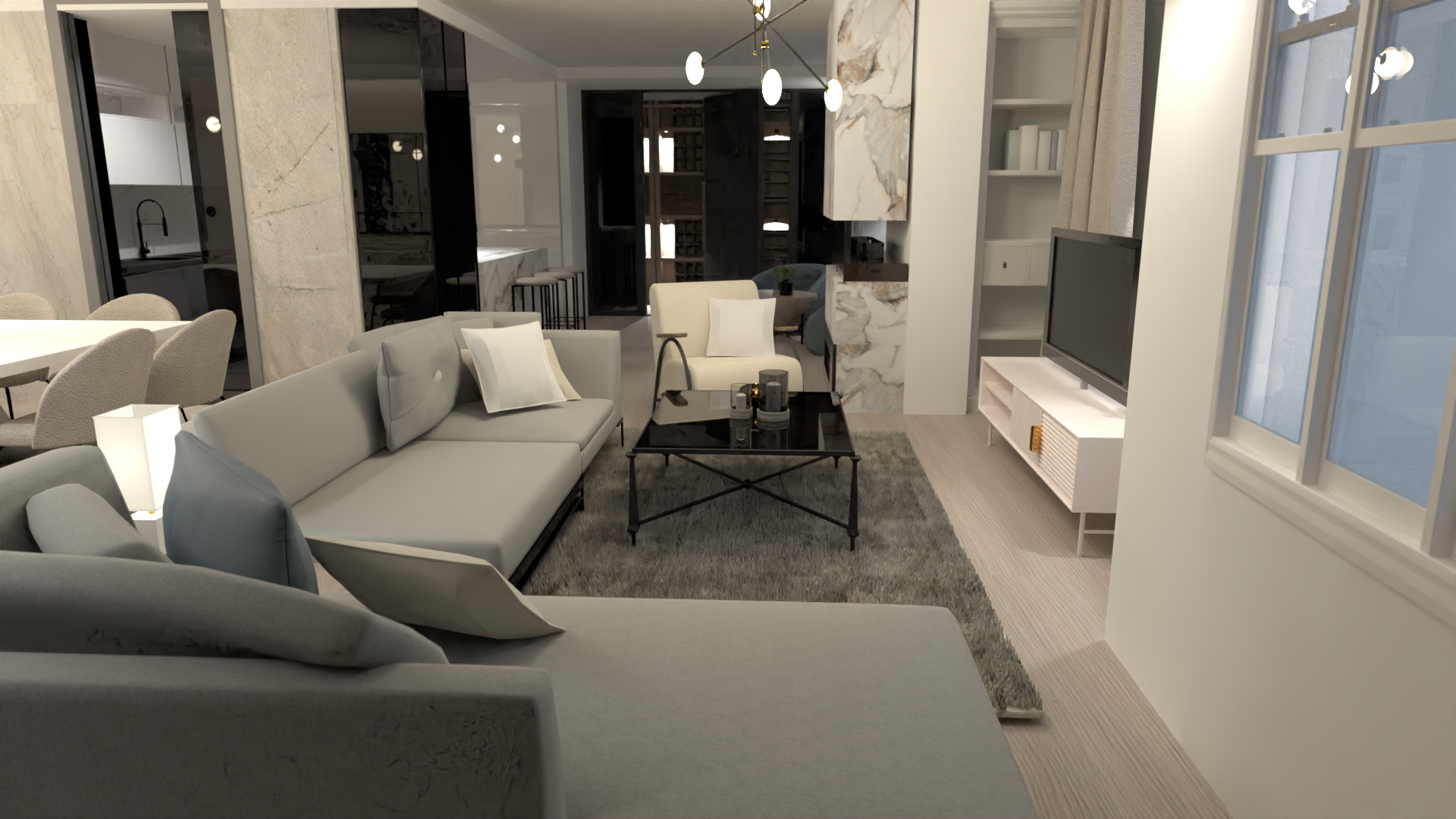Living room #12291934 by Tamara Jankovic