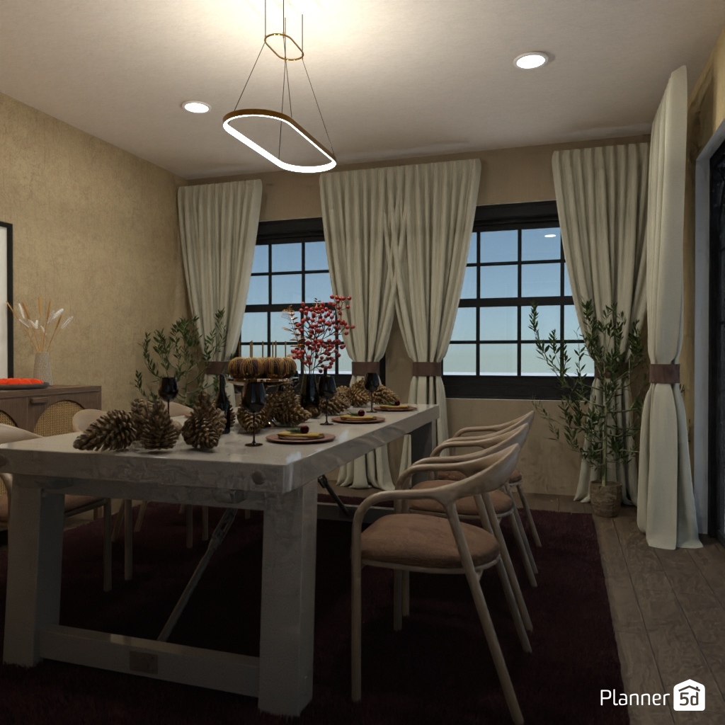 DB: Thanksgiving Day - room shell copy #23422287 by Editors Choice