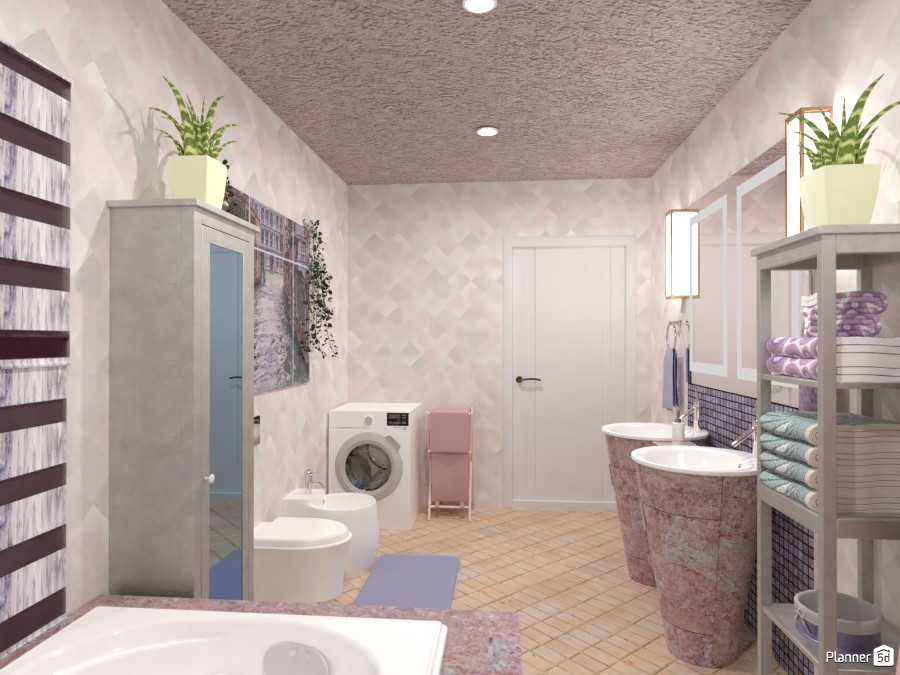 Ванная в пастельных тонах #4066354 by Olga