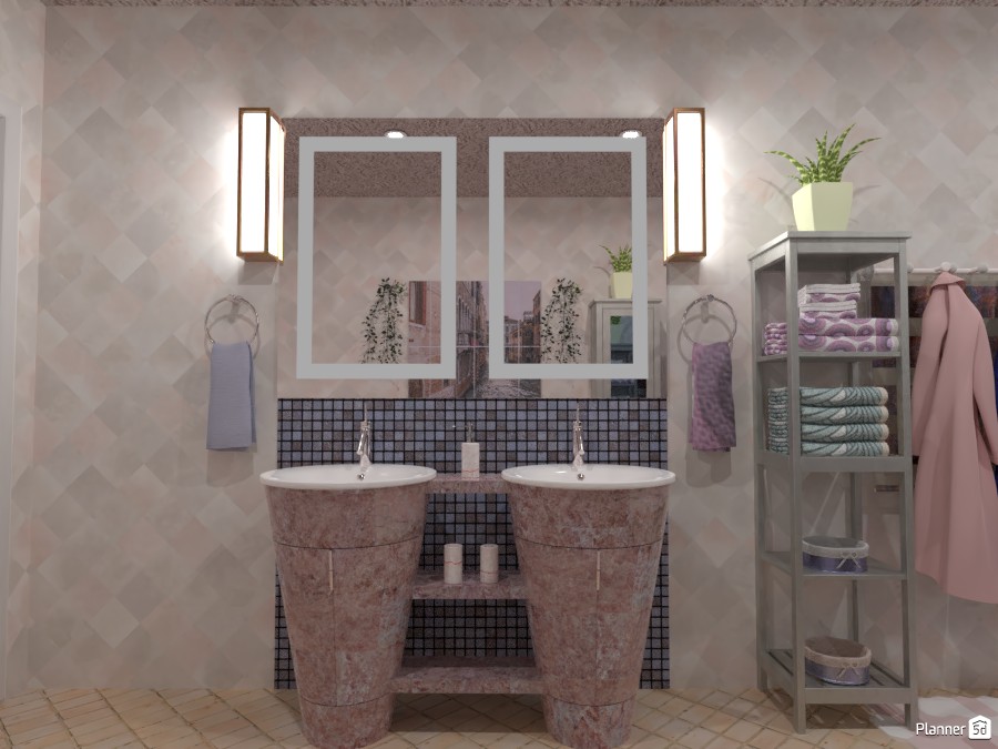 Ванная в пастельных тонах #4066283 by Olga