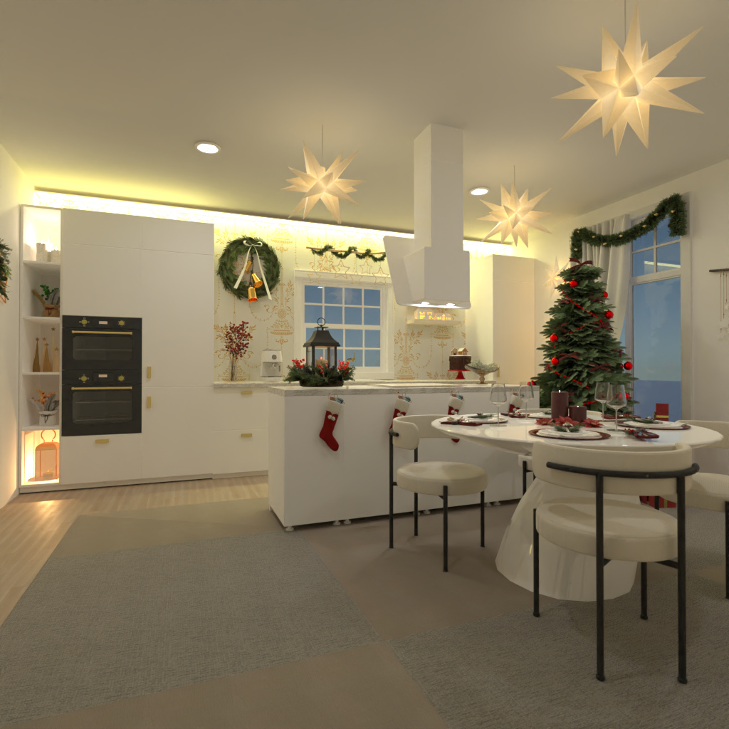 Christmas is coming to.. kitchen - Free Online Design | 3D House Ideas ...