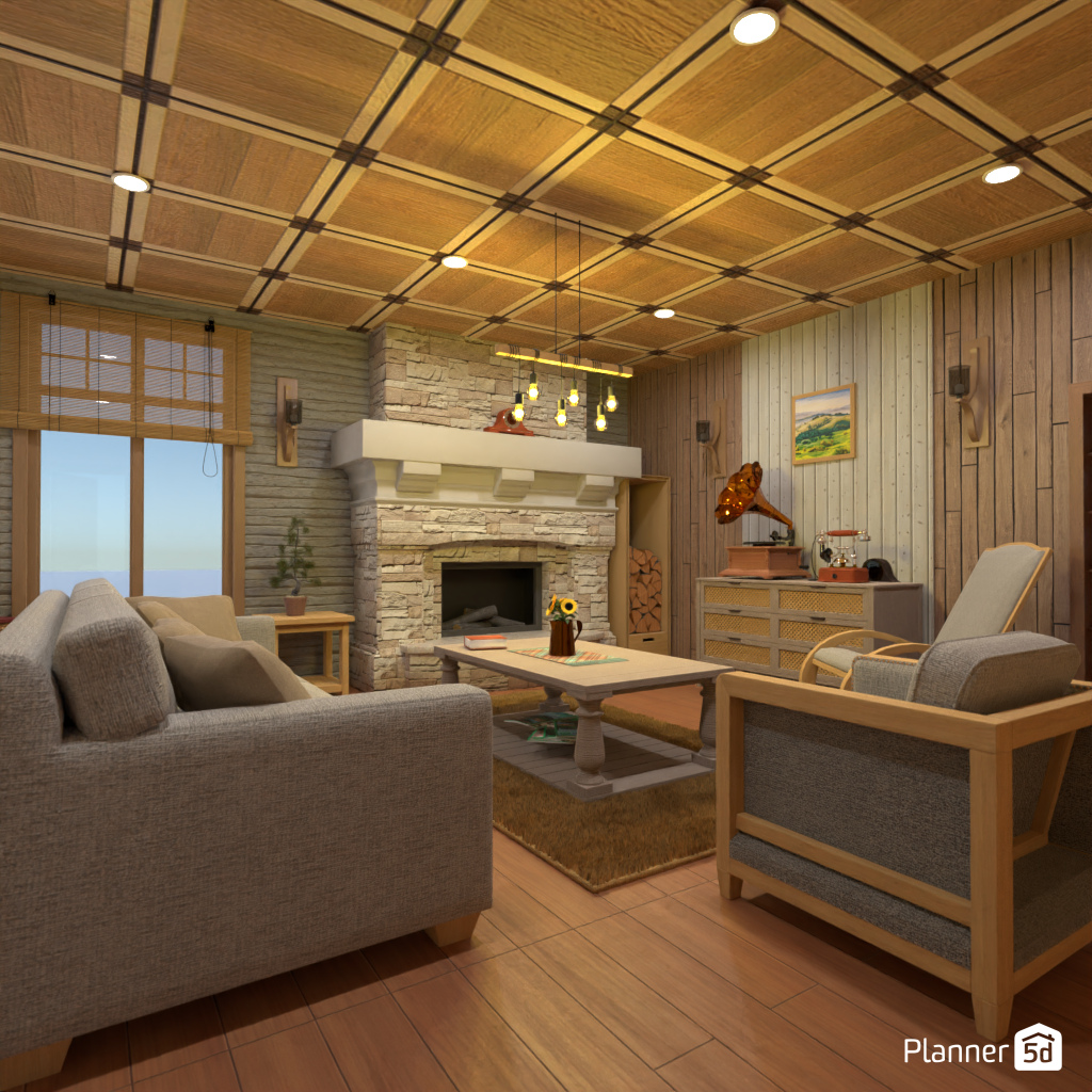Country Living room #20130427 by Editors Choice