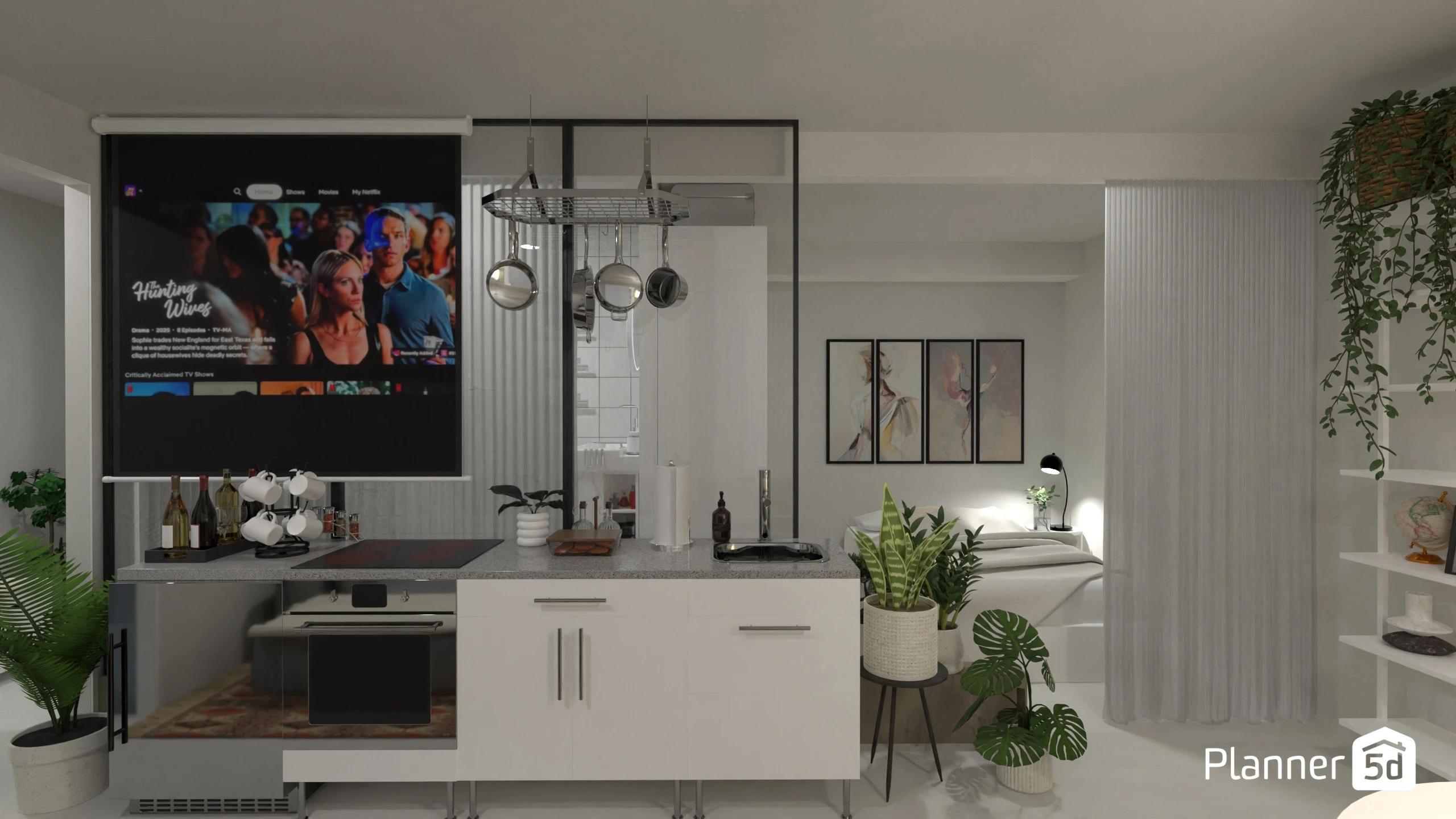 New proGlass Layers Living – A Smart Open-Plan Studioject #3146984 by Lucija Marko