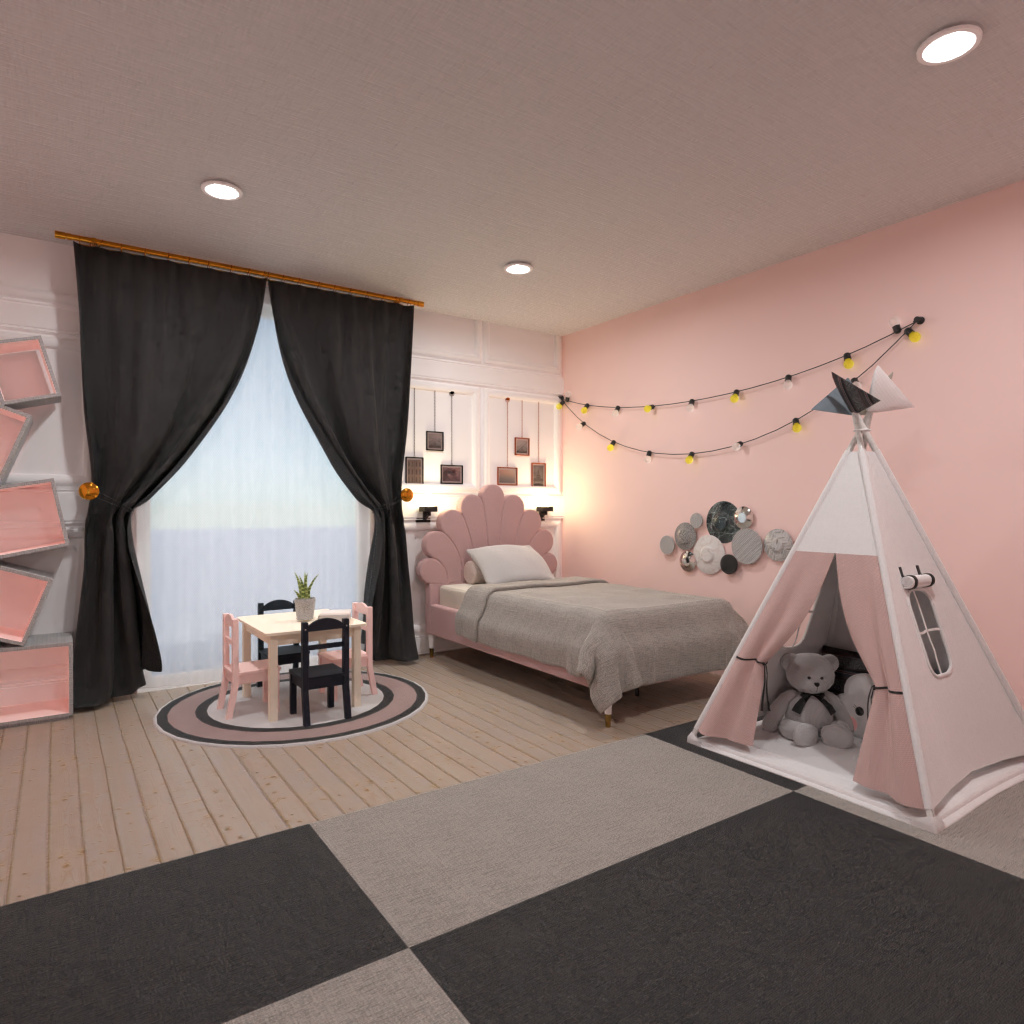 Pink Bedroom #11736340 by Editors Choice