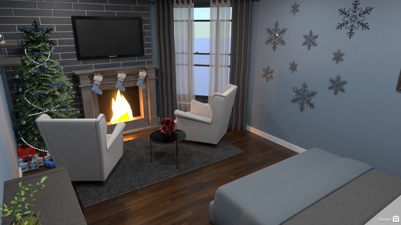 Christmas Bedroom - Render #3827313 by Kelsy