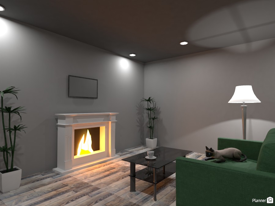 Lazy Living Room #3708924 by .