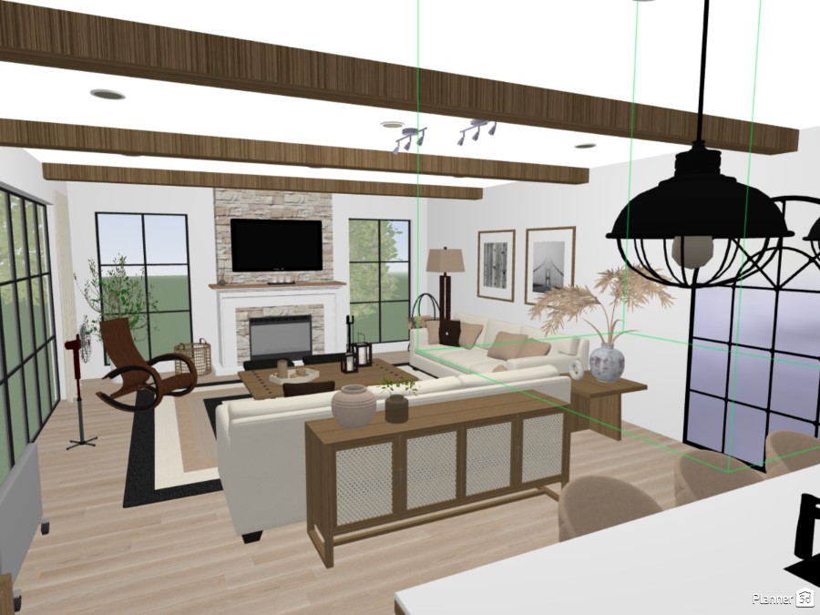 Kitchen and living #23384454 by User 157753090