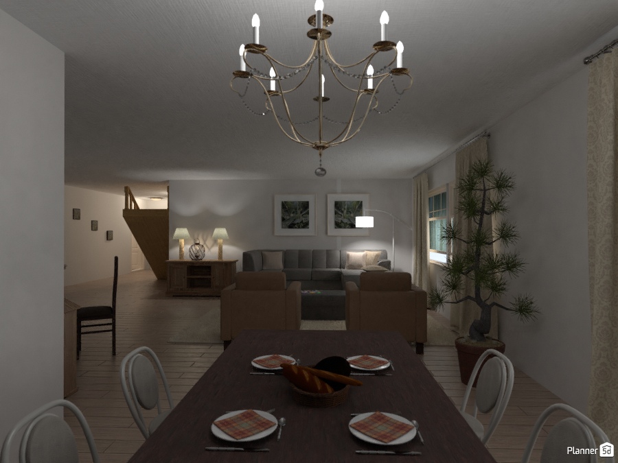 Open Concept Living 3 #2012778 by Destiny