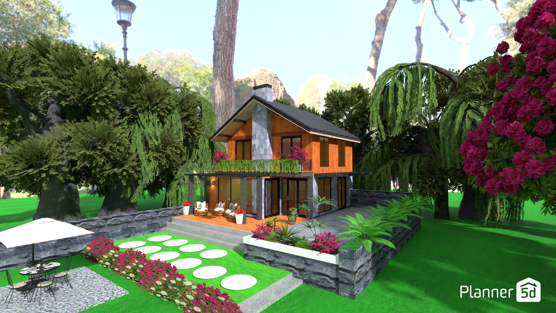 Madera y piedra #22224214 by MariaCris