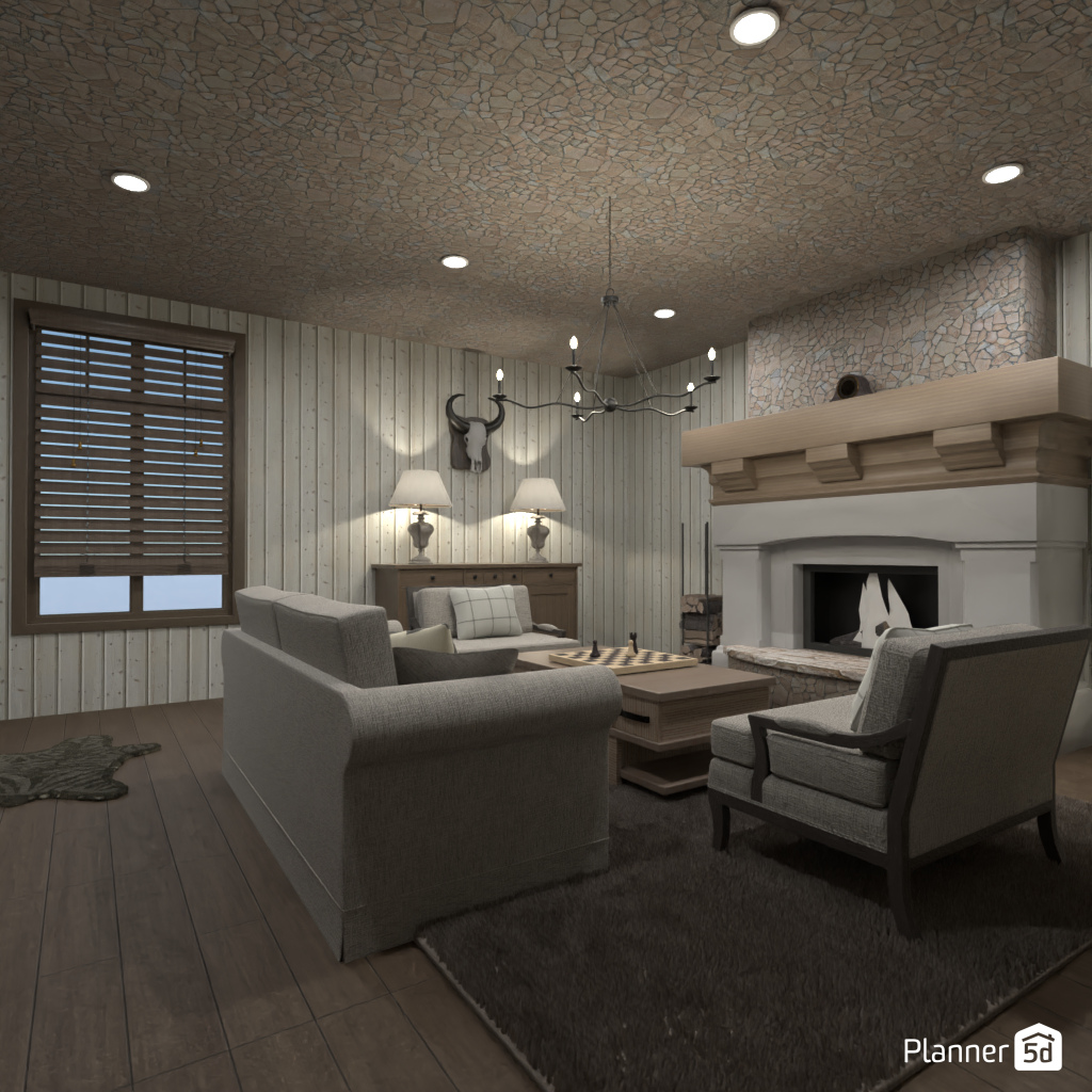 Country Living room #20114995 by Editors Choice