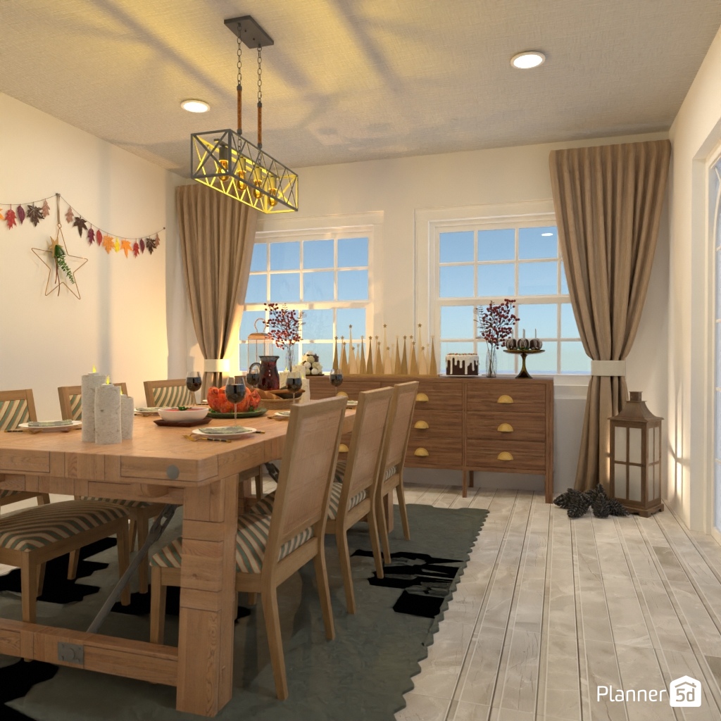 DB: Thanksgiving Day - room shell copy #23418335 by Editors Choice