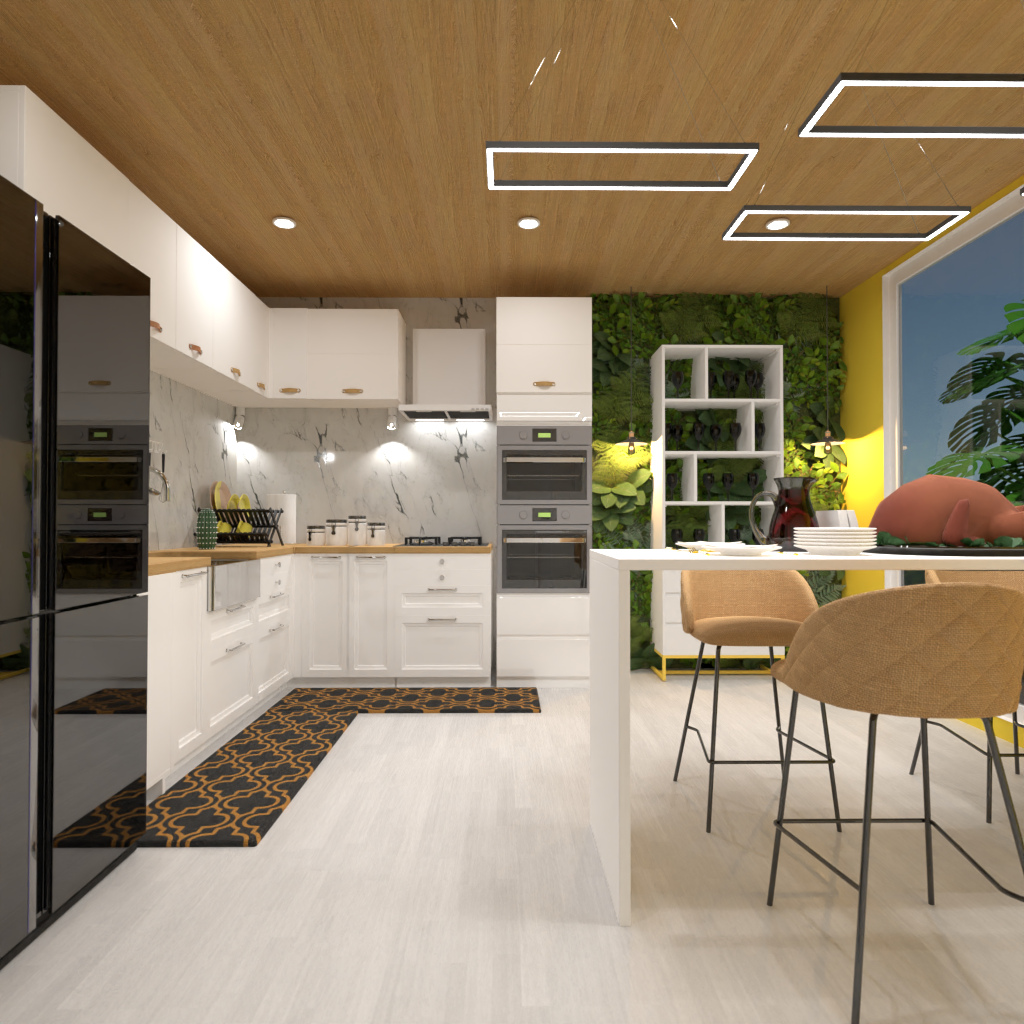 Sunny Kitchen #12541011 by Editors Choice