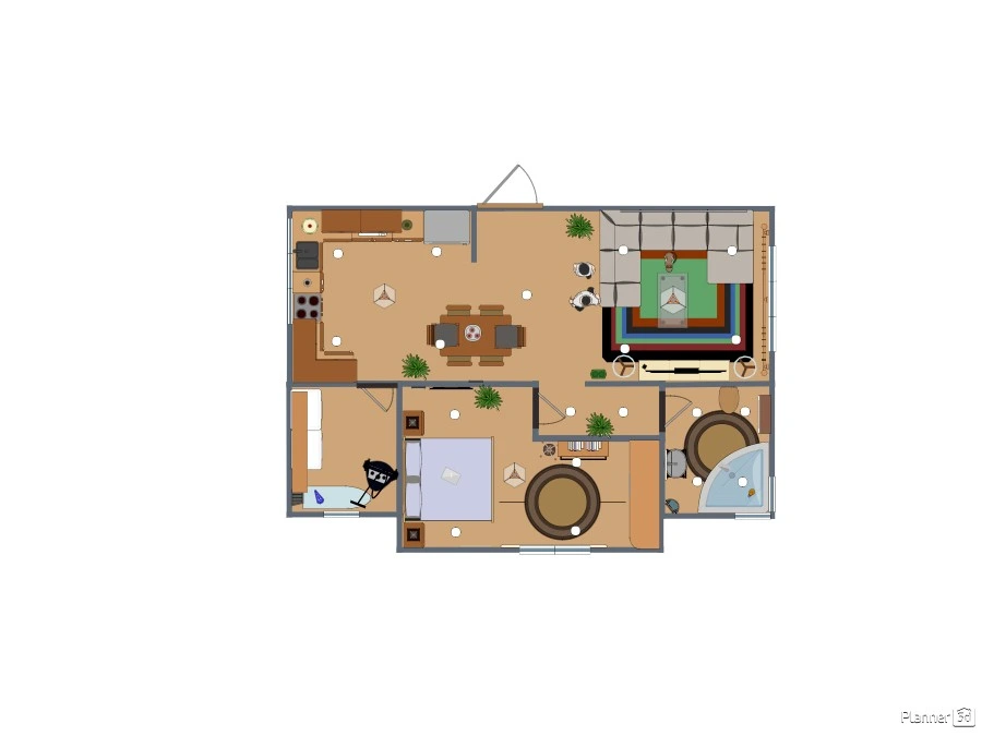 apartamento simples #2993596 by Livia Maia