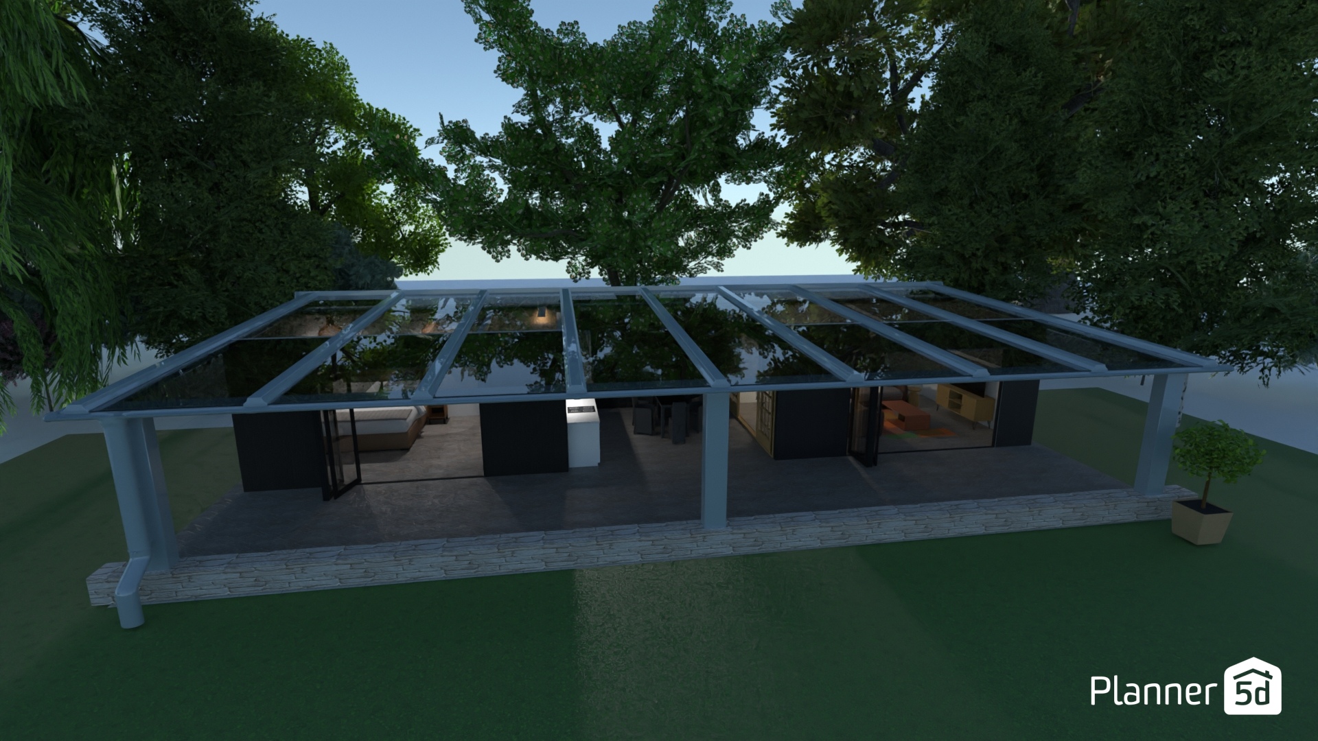Off grid design - 1 - Free Online Design | 3D House Ideas - by Planner 5D