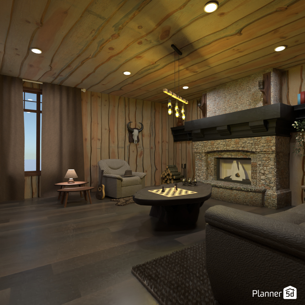 Sala de Estar Estilo Country #20137919 by Editors Choice