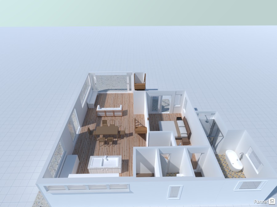 Modern Coastal First Floor #5037230 by Josephine Perkins