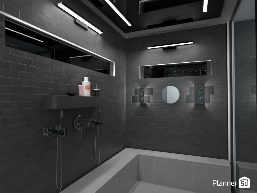 Luxury shower (inside) #7612862 by User 48524226