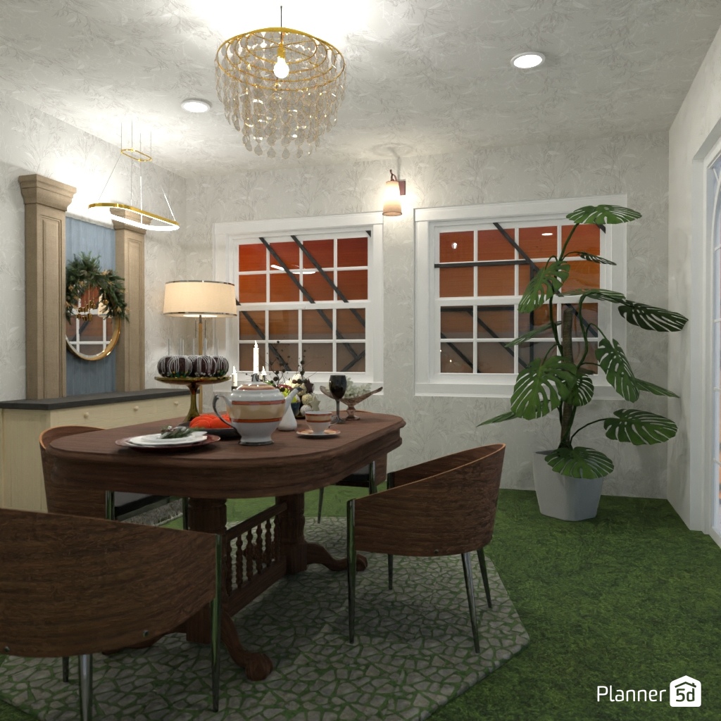 DB: Thanksgiving Day - room shell copy #23405555 by Editors Choice