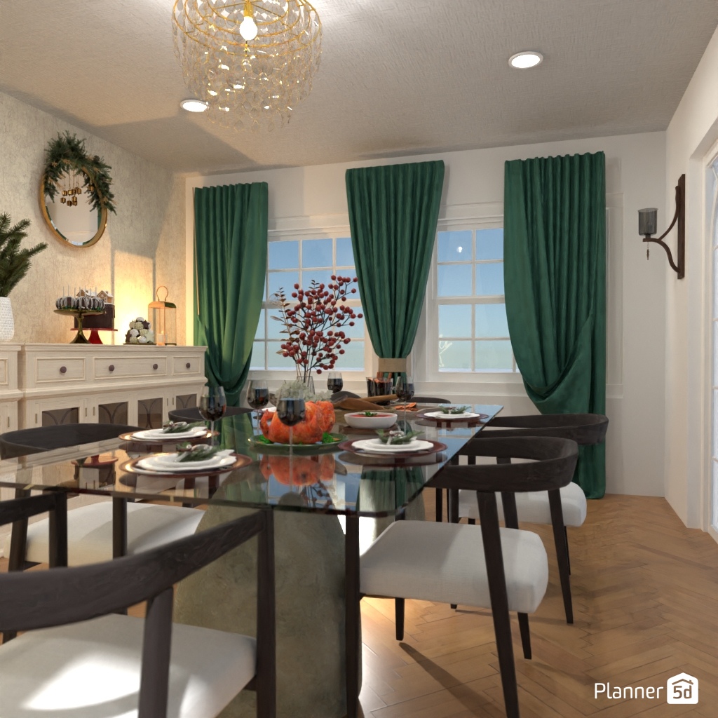 DB: Thanksgiving Day - room shell copy #23439083 by Editors Choice