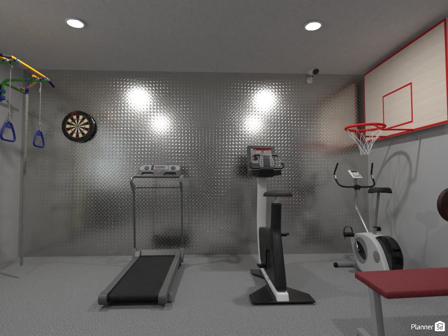 workout area #3580430 by Eat, Sleep, Design