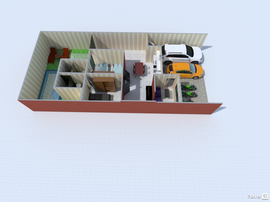 Home 8m x 16m 2 Bedroom and Pool #1531334 by Jon Adi Batam