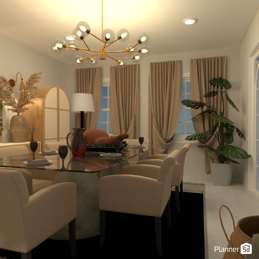 DB: Thanksgiving Day - room shell copy #23474799 by Editors Choice