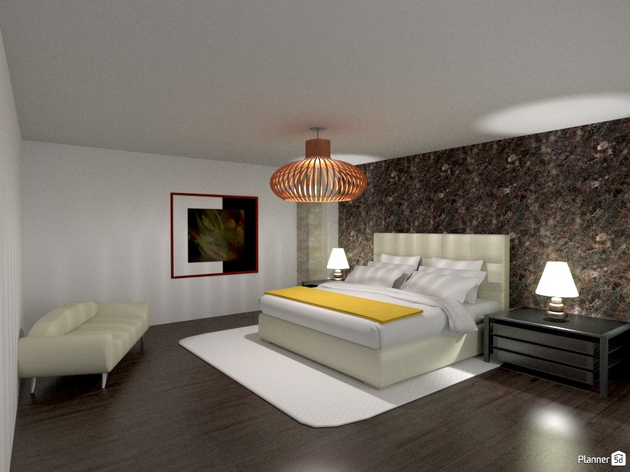 Nice,clean,roomy and fashion influenced bedroom 1278302 by - image