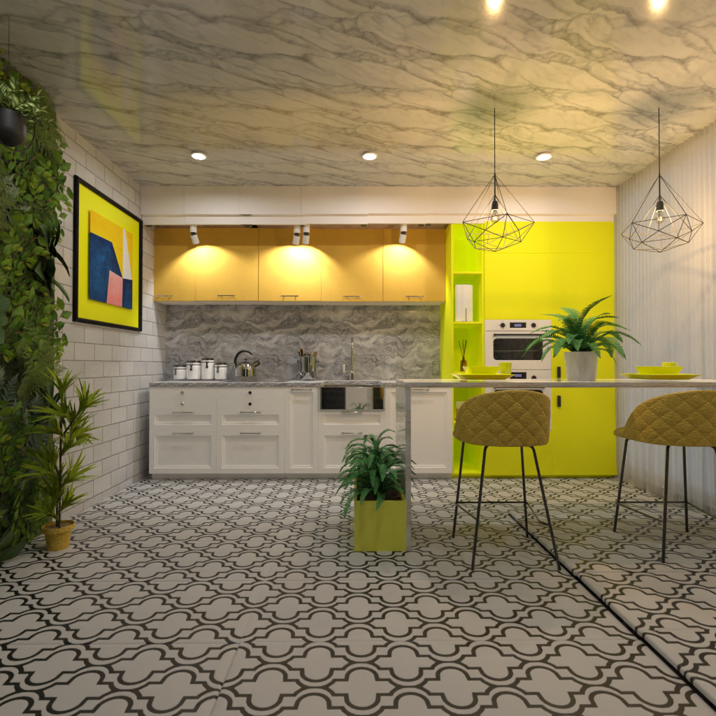 Sunny Kitchen #12509191 by Editors Choice