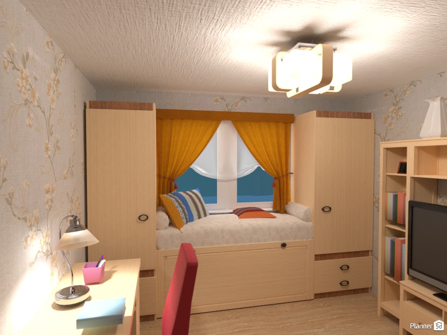 Комната для девочки 2133087 by vedinna@inbox.ru image