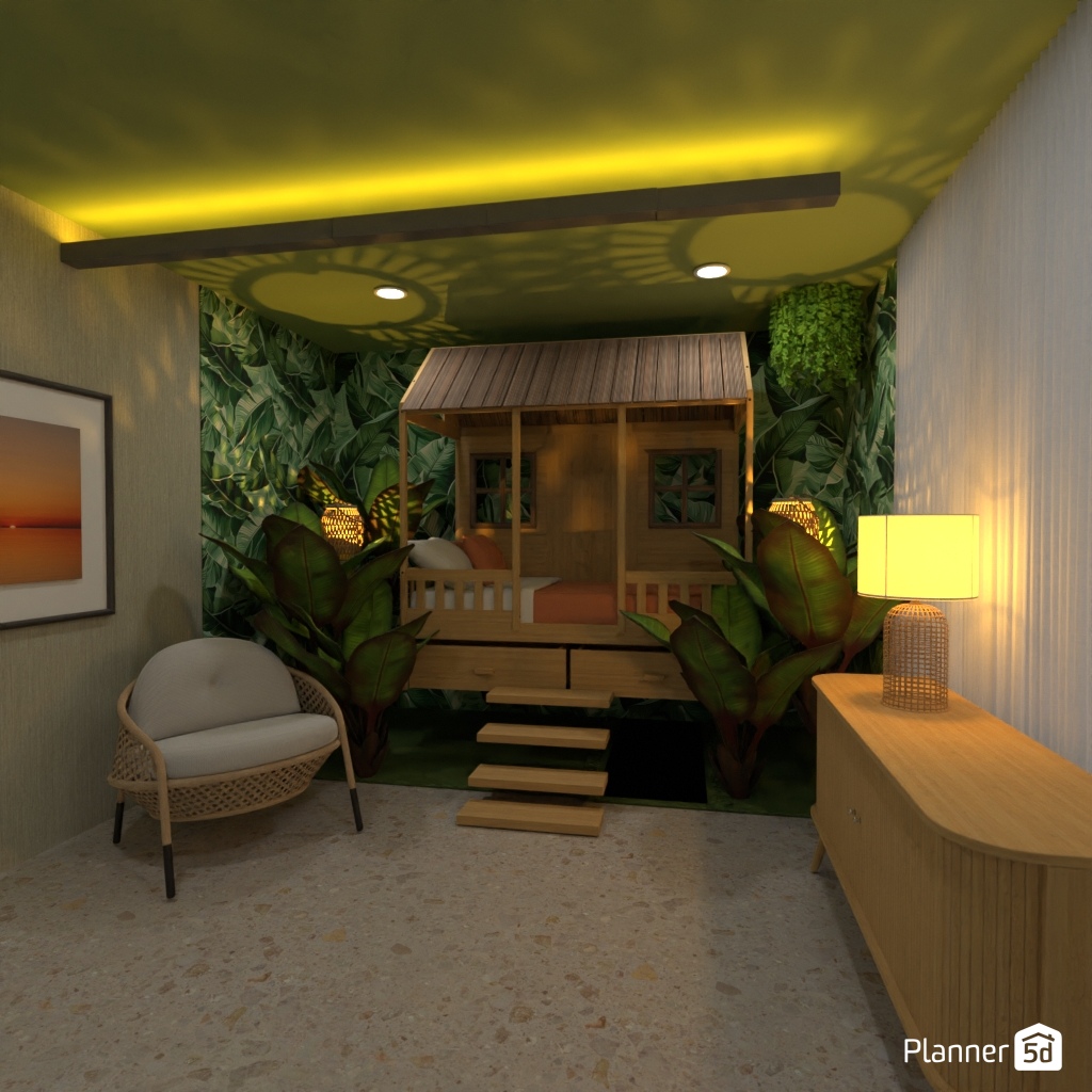 Jungle Bedroom 21800018 by Editors Choice image