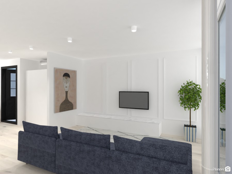 Living room #4319361 by polinaminkina