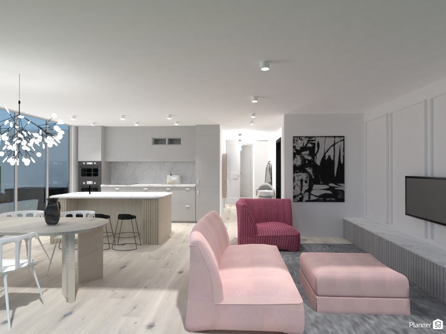 open living room #4357214 от polinaminkina