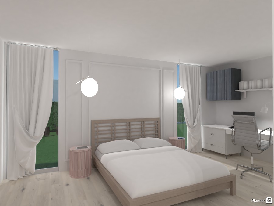 bedroom #4386875 by polinaminkina