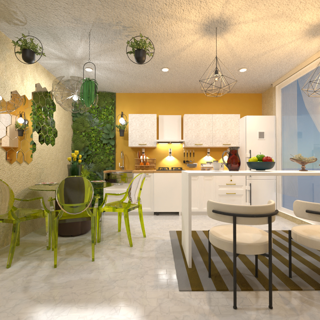 Sunny Kitchen #12509767 by Editors Choice