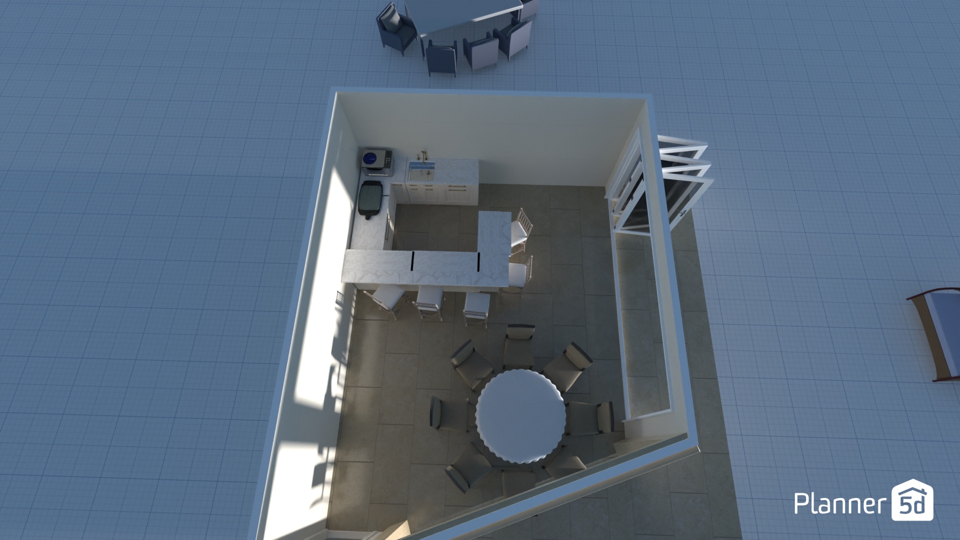 NEW PERGOLA 1 #24733088 by Mary Ryan