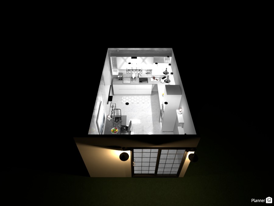 Industrial Kitchen (Night) #4703931 by Huzaifah Al-Quraishi