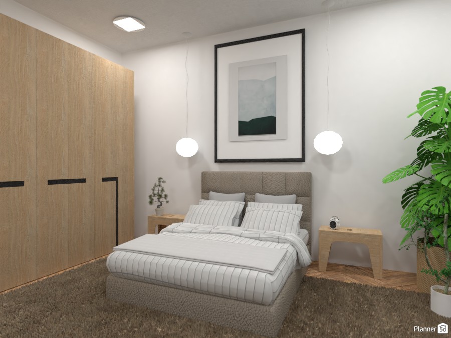 Scandinavian style modern Bedroom 4323687 by Ana G image