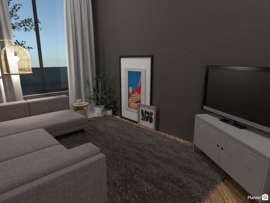 Scandinavian style modern TV room 4324142 by Ana G image