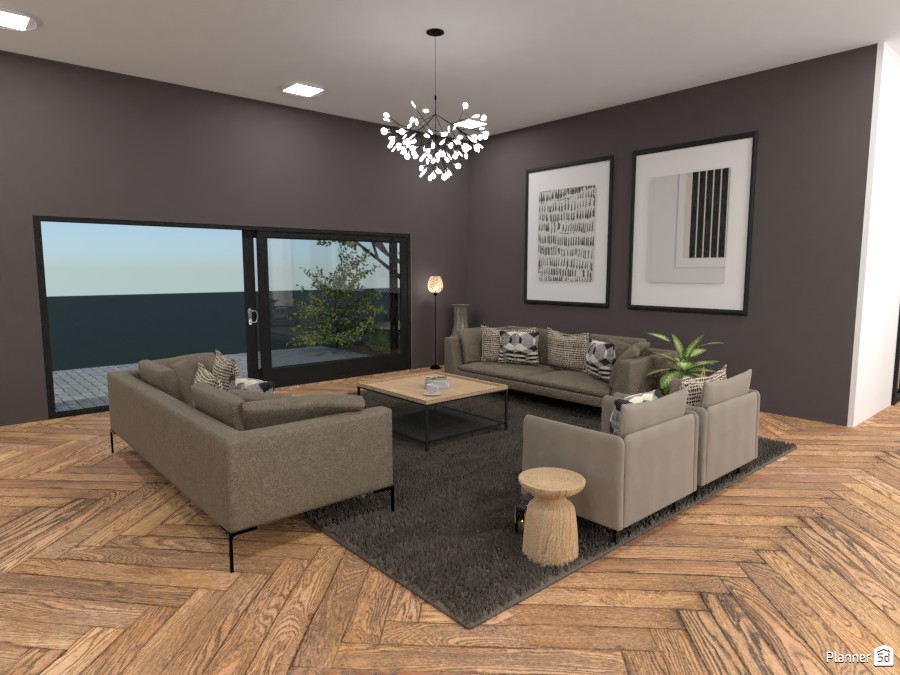 Scandinavian style modern Living room 4324965 by Ana G image