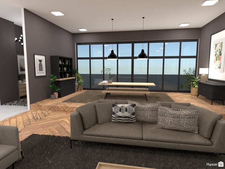 Scandinavian style modern Living room 4324969 by Ana G image