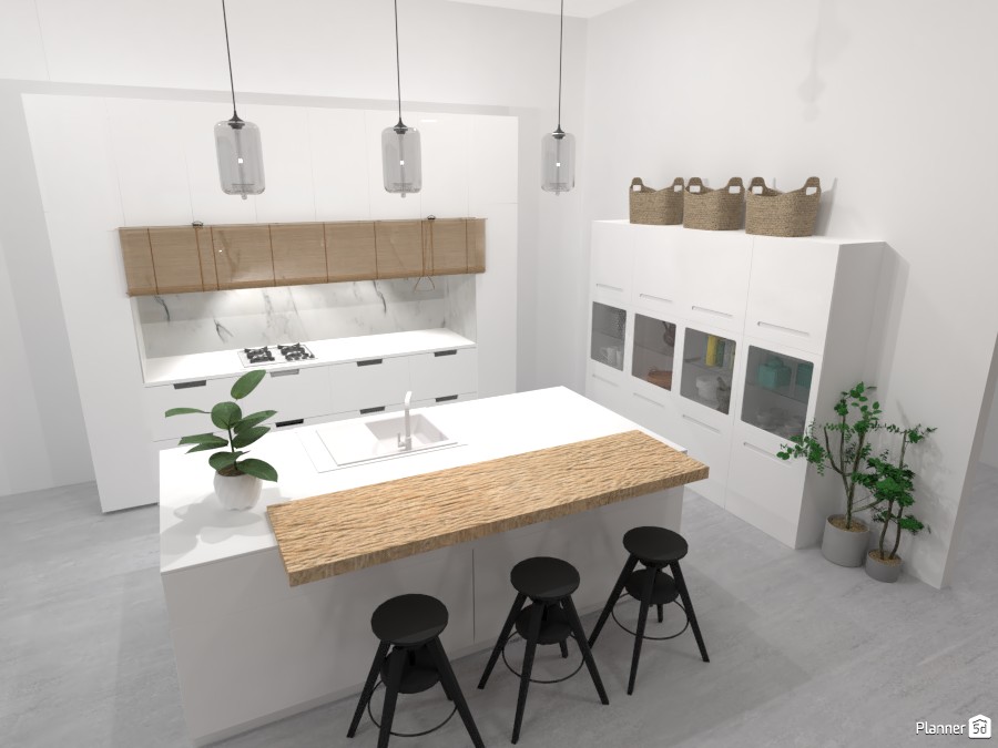 Scandinavian style modern Kitchen #4320392 by Ana G