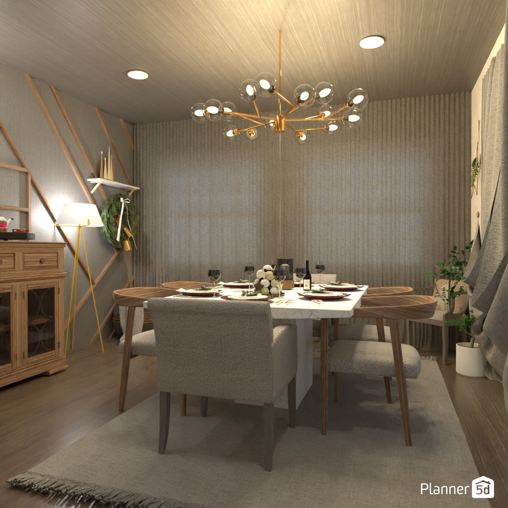 DB: Thanksgiving Day - room shell copy #23457723 by Editors Choice