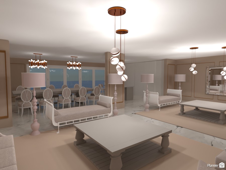 Salón Lujoso Monocromático #3724760 by Erika York