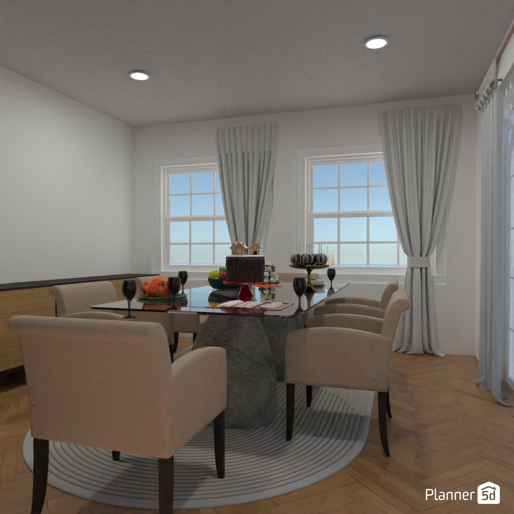 DB: Thanksgiving Day - room shell copy #23463411 by Editors Choice