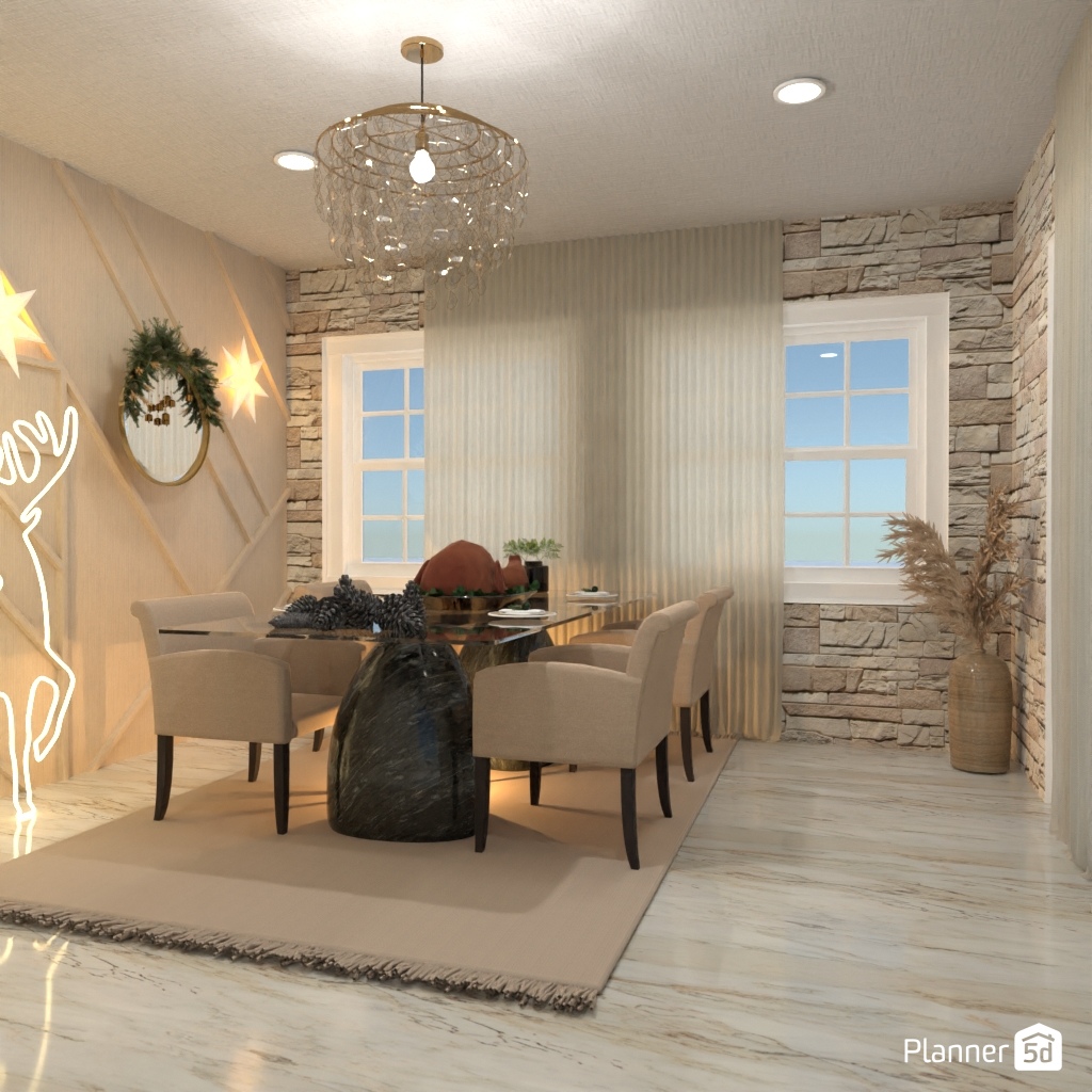 DB: Thanksgiving Day - room shell copy #23408051 by Editors Choice